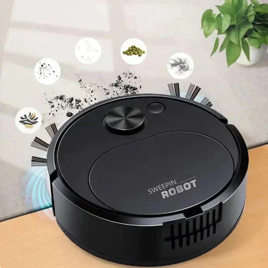 ASPIRADORA DE LIMPIEZA INTELIGENTE ROBOT 3 en 1