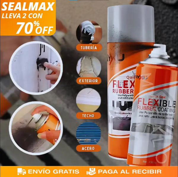 [LLEVA 2 CON 70% OFF] IMPERMEABILIZANTE SPRAY SEALMAX 450ml